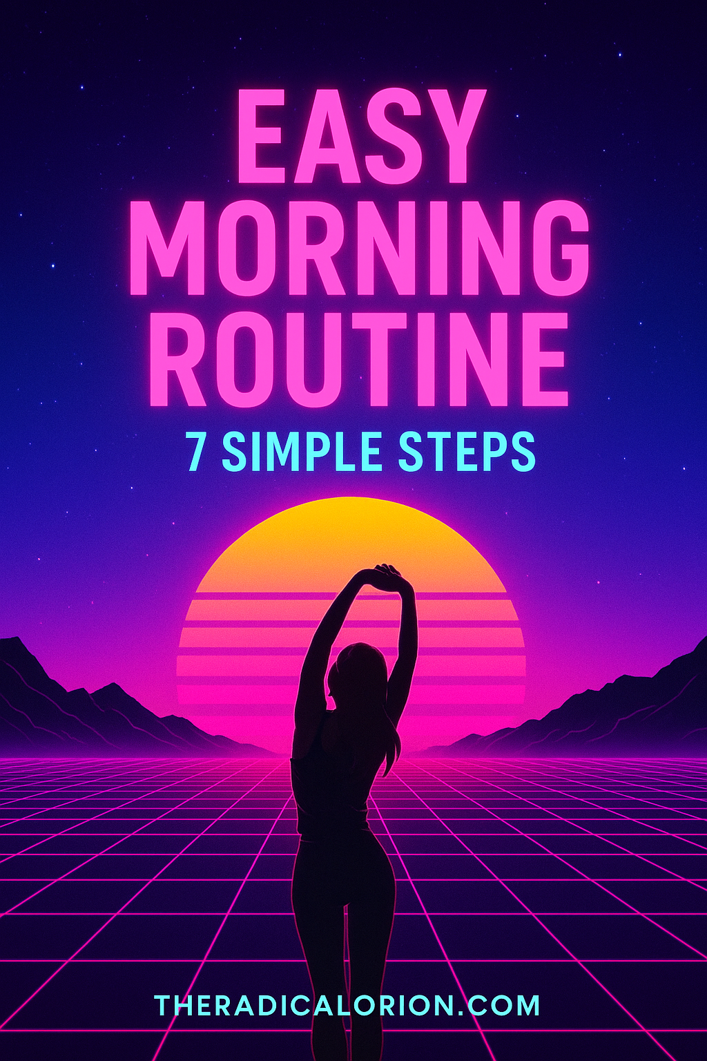 A simple morning routine for busy millennials: hydrate, breathe, move, and get sunlight in under 15 minutes. Boost energy + mental clarity with easy, repeatable habits.